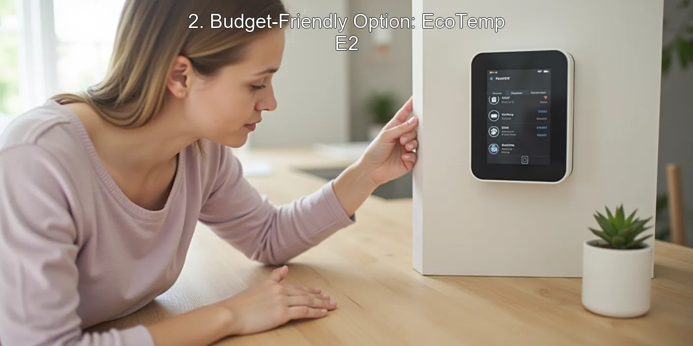 2. Budget-Friendly Option: EcoTemp E2