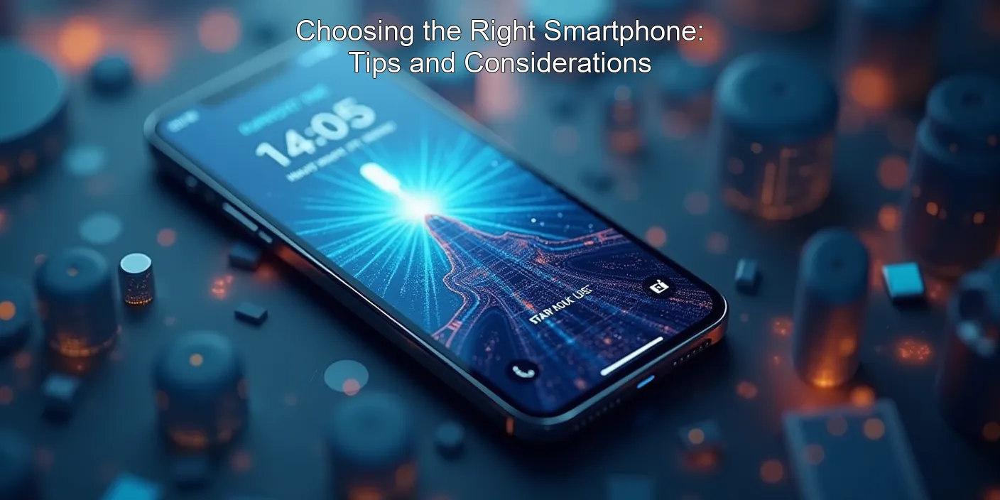 Choosing the Right Smartphone: Tips and Considerations