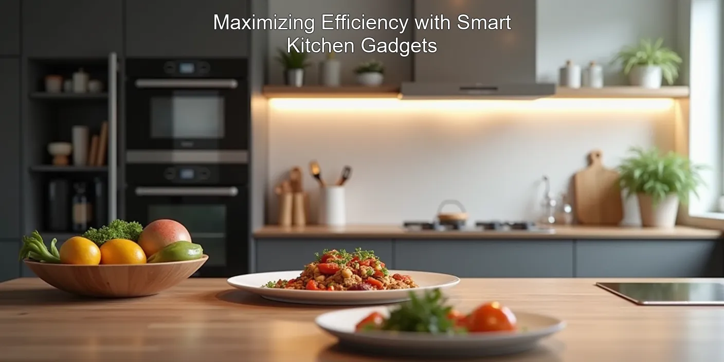 Maximizing Efficiency with Smart Kitchen Gadgets