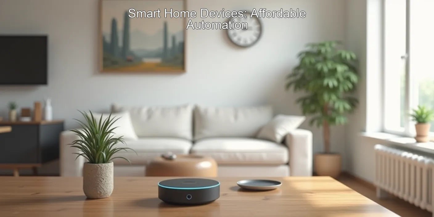 Smart Home Devices: Affordable Automation