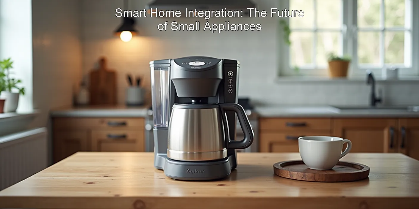 Smart Home Integration: The Future of Small Appliances