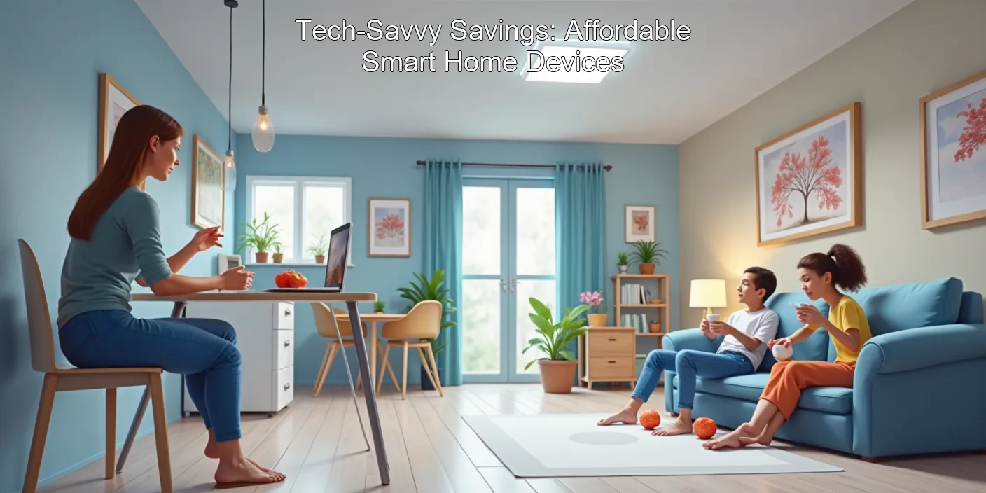 Tech-Savvy Savings: Affordable Smart Home Devices