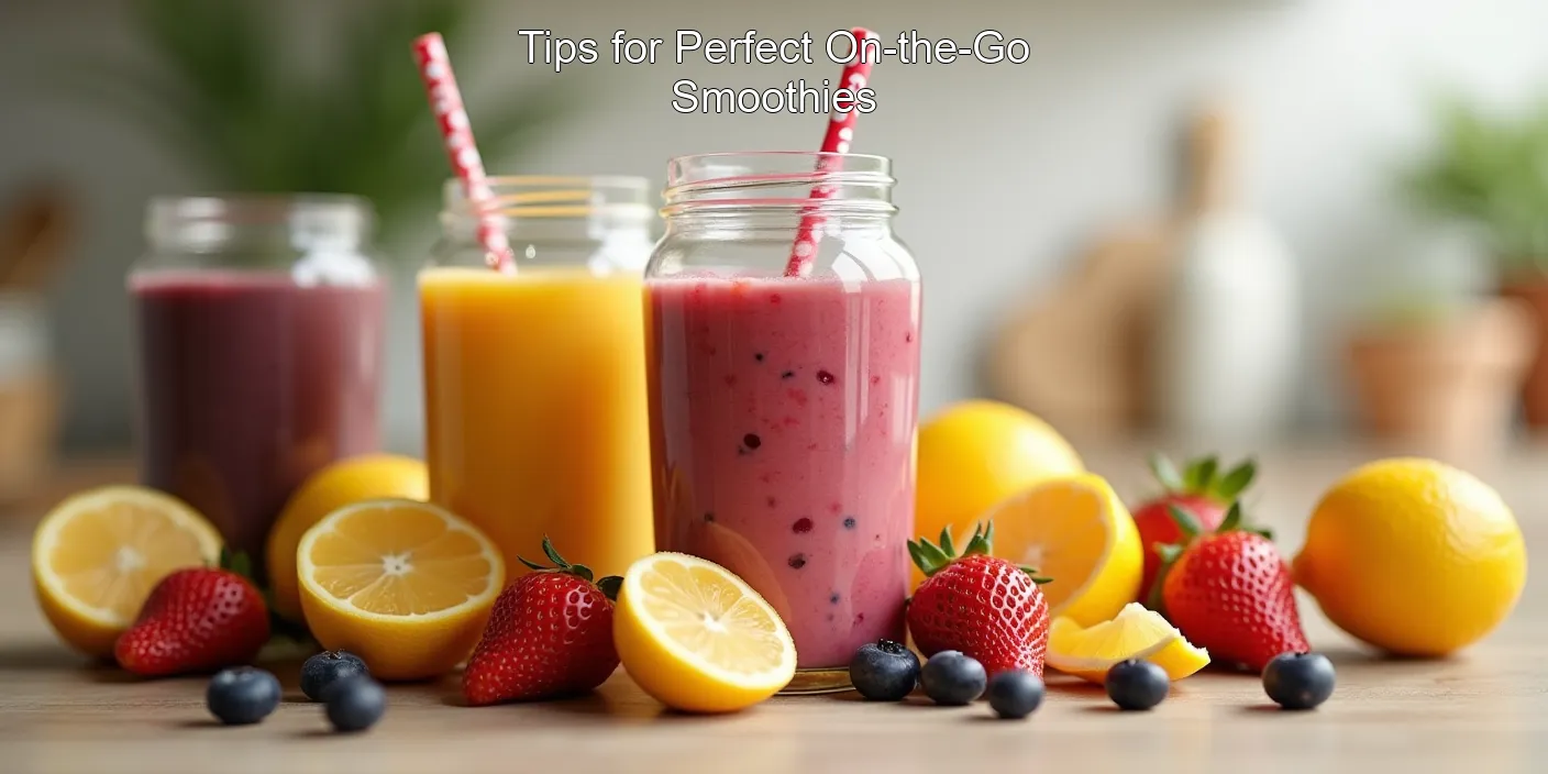 Tips for Perfect On-the-Go Smoothies