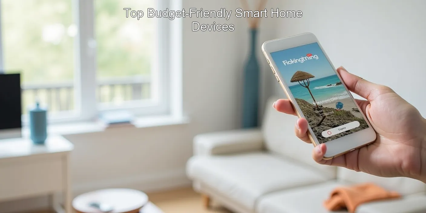 Top Budget-Friendly Smart Home Devices