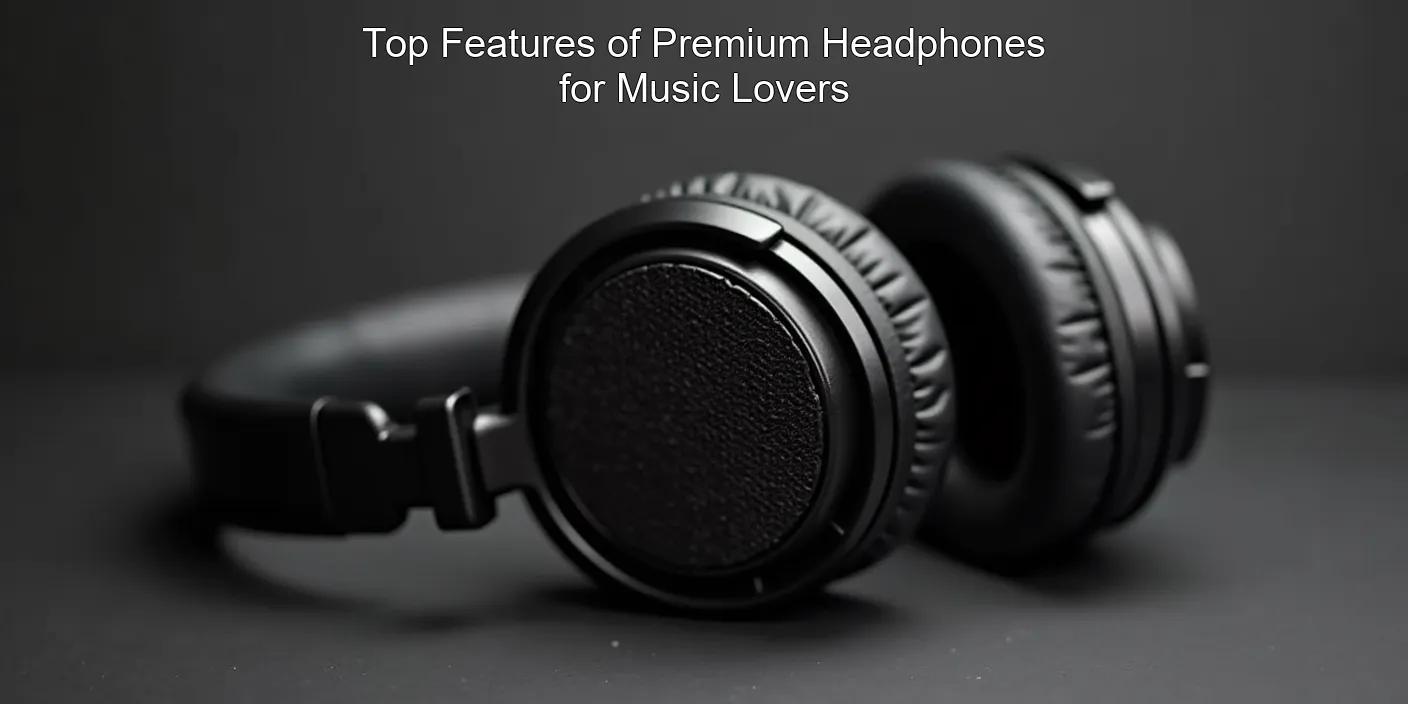 Top Features of Premium Headphones for Music Lovers