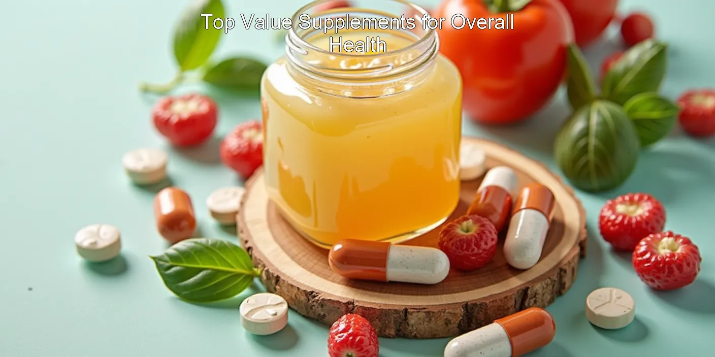 Top Value Supplements for Overall Health