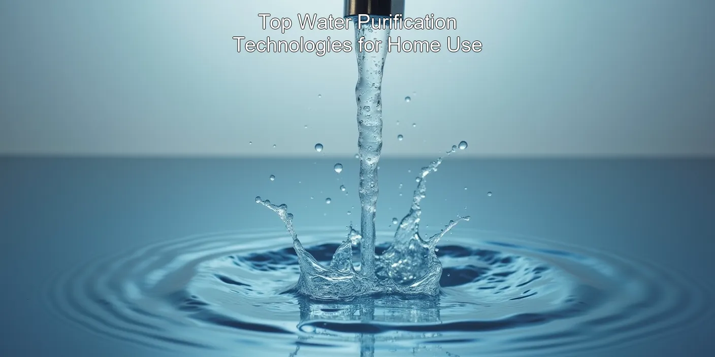 Top Water Purification Technologies for Home Use