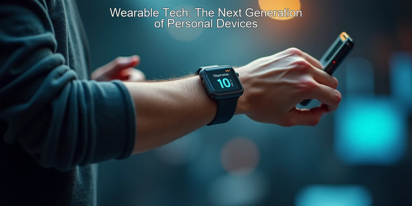 Wearable Tech: The Next Generation of Personal Devices